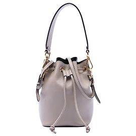 Fendi Mini Mon Tresor Beuteltasche aus Leder in Lila