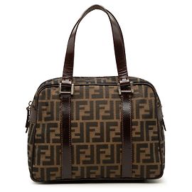 Bolsa Fendi Zucca Canvas castanha