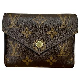 Louis Vuitton Monogram M62472 Portefeuille Victorine Compact Wallet