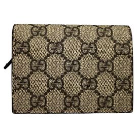 Carteira Bi-fold Gucci Supreme