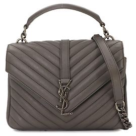 Autre Marque Bolso de mano y hombro 2-way Saint Laurent College con cadena