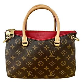 Bolso de mano Louis Vuitton Monogram Pallas BB M41241 de cuero