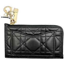 Tarjetero Christian Dior Negro