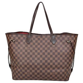 Sac Louis Vuitton Neverfull GM en toile Damier Ebene