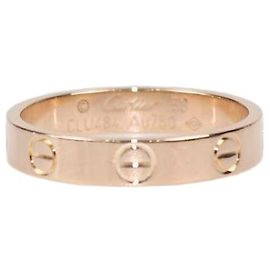 Cartier Love Band Ring aus 18K Roségold Small Model Größe 53