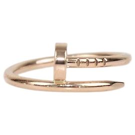Anello Cartier Juste Un clou Small Band in oro rosa 18K Misura 53