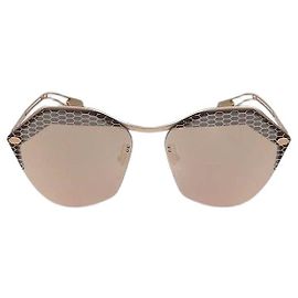 Bulgari Occhiali da sole senza montatura Bvlgari Metallic/Silver Mirrored