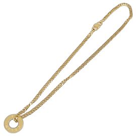 Céline Pingente circular com logótipo vintage Celine em metal