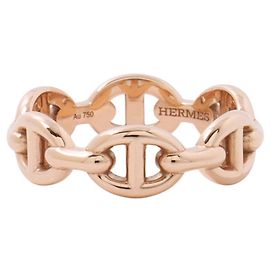 Hermès Anillo Hermes Chaine d'Ancre Enchainee PM
