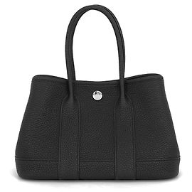 Hermès Hermes Neo Garden 23 Tote Bag in Black Negonda Leather