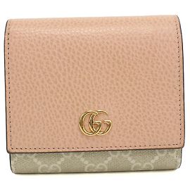 Portafoglio bi-fold Gucci in rosa