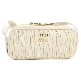 Miu Miu Ivory Schultertasche