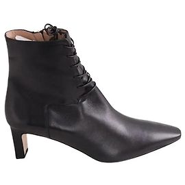 Lk Bennett Betty leather ankle boots black