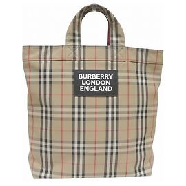 Saco Tote Burberry Vintage Check 2-Way Archive Beige