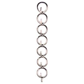 Gucci Vintage Sterling Silber 925 G Logo Gliederkette Armband