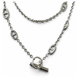 Hermès Collana lunga Hermes AG925 Chaine d'Ancre Farandole