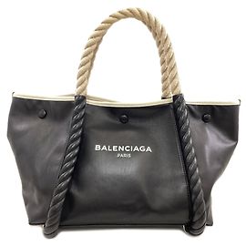 Balenciaga Shopper-Tasche aus schwarzem Leder