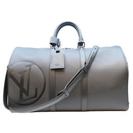 Borsa Boston Louis Vuitton in pelle Epi nera
