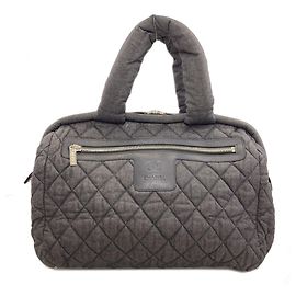 Borsa Tote Chanel Coco Cocoon in denim
