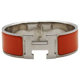 Hermès Hermes HERMES Bracelete Rígido Clic Clack H
