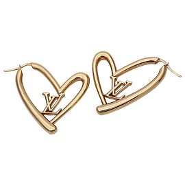 Louis Vuitton Goldohrringe für Damen