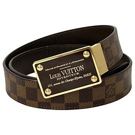 Louis Vuitton Damier Canvas Belt