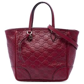 Gucci Bree Small Guccissima Satchel Rot