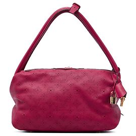 Louis Vuitton Pink Monogram Mahina Galatea PM