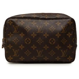 Louis Vuitton Brown Monogram Trousse Toilette 23