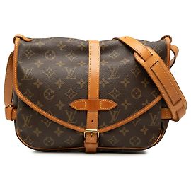 Louis Vuitton Brown Monogram Saumur 30