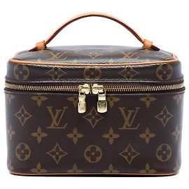 Louis Vuitton Brown Monogram Nice Mini Vanity Case