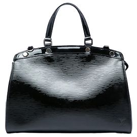 Louis Vuitton Black Electric Epi Brea MM