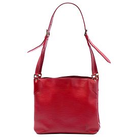 Louis Vuitton Red Epi Mandara MM