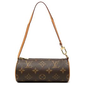 Louis Vuitton Pochette Papillon Monogram Marrom