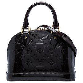 Louis Vuitton Purple Monogram Vernis Alma BB