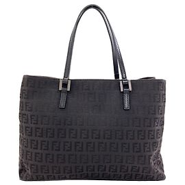 Borsa a mano Fendi Zucchino Canvas