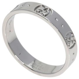 Gucci Icon Ring aus 18K Weißgold