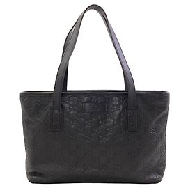 Gucci 211133 GG Signature Shima Tote Bag