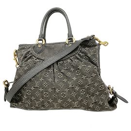 Louis Vuitton Monogram Denim Neo Cavie GM Handtasche