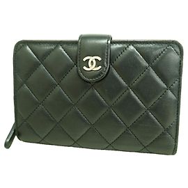 Chanel Matelassé Lammleder Portemonnaie