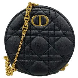 Borsa a tracolla Christian Dior in pelle Cannage