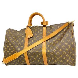 Louis Vuitton Boston Monogram Keepall Bandoulière 55