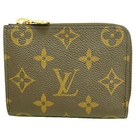Louis Vuitton Monogram Portefeuille Noir Compact Wallet