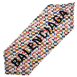 Pañuelo de seda multicolor Balenciaga