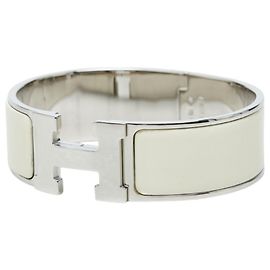 Hermès Brazalete Rígido Hermes Clic Clac GM Esmaltado