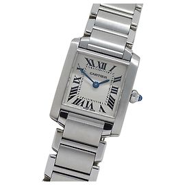 Montre Cartier Tank Française SM pour femme