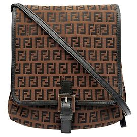 Borsa a Tracolla Fendi Zucca