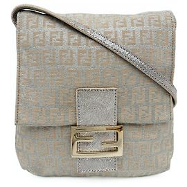 Fendi Zucchino Schultertasche