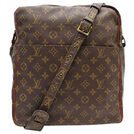 VINTAGE LOUIS VUITTON MARCEAU GM MONOGRAM CANVAS SCHULTERTASCHE