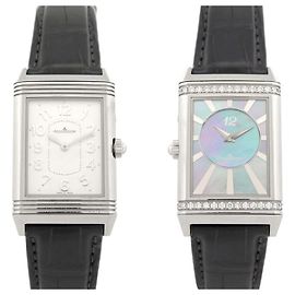RELÓGIO JAEGER LECOULTRE GRANDE REVERSO LADY DUETTO 264.8.74 MECÂNICO